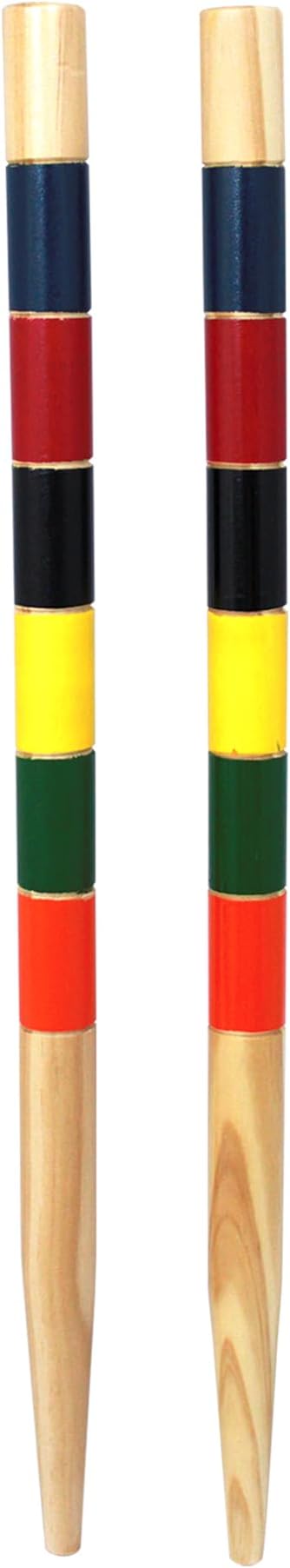 Baden 6-Player Champions Croquet Set with Soft Grip Handles Medium