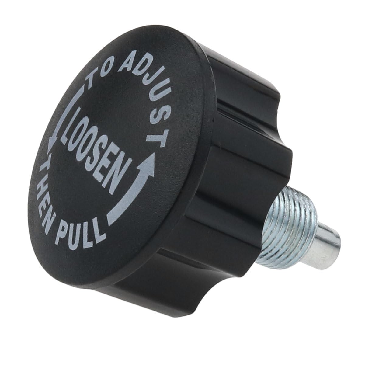 AYLIFU M18 Pop Pull Pin Knob Adjustment Fitness Pop Pull Pin Knob for Fitness Equipment Bicycle Equipment Black 2PCS