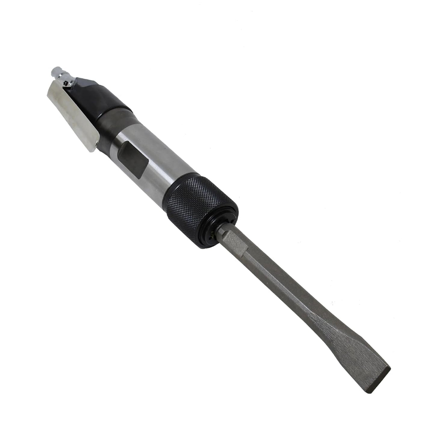 Pneumatic Chipper Hammer With Extended Chisel Air Flux Straight Shovel Chisel Set For Rust Removal Demolition Auto Body Work Concrete Demolition Weld Slag Removal Masonry Surface Prep