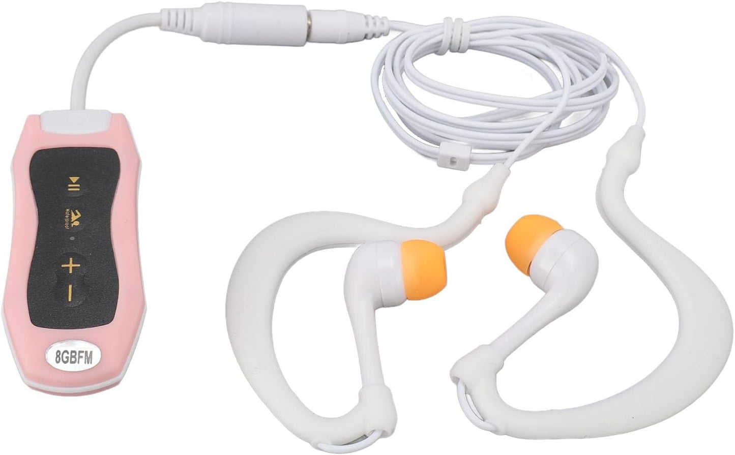 Zerodis MP3 Mp4 Swimming 8GB 8 IPX8 MP3 (8GB) Players Diving ABS Rubber Storage Hours Battery Life Underwater Music