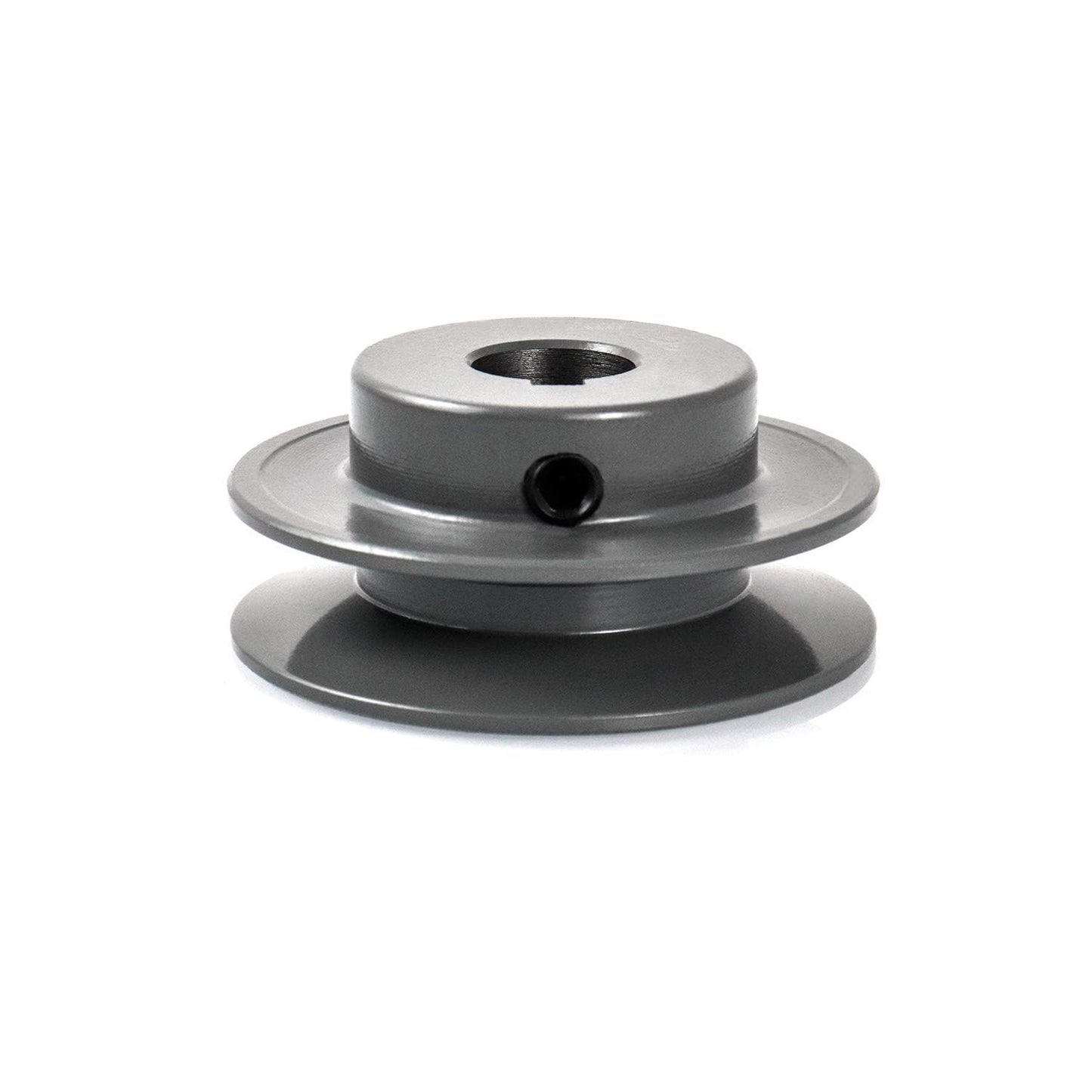 QWORK Single Groove Web Sheaves, 2-1/2"OD 5/8"Bore V-Belt Sheave for V-Belt