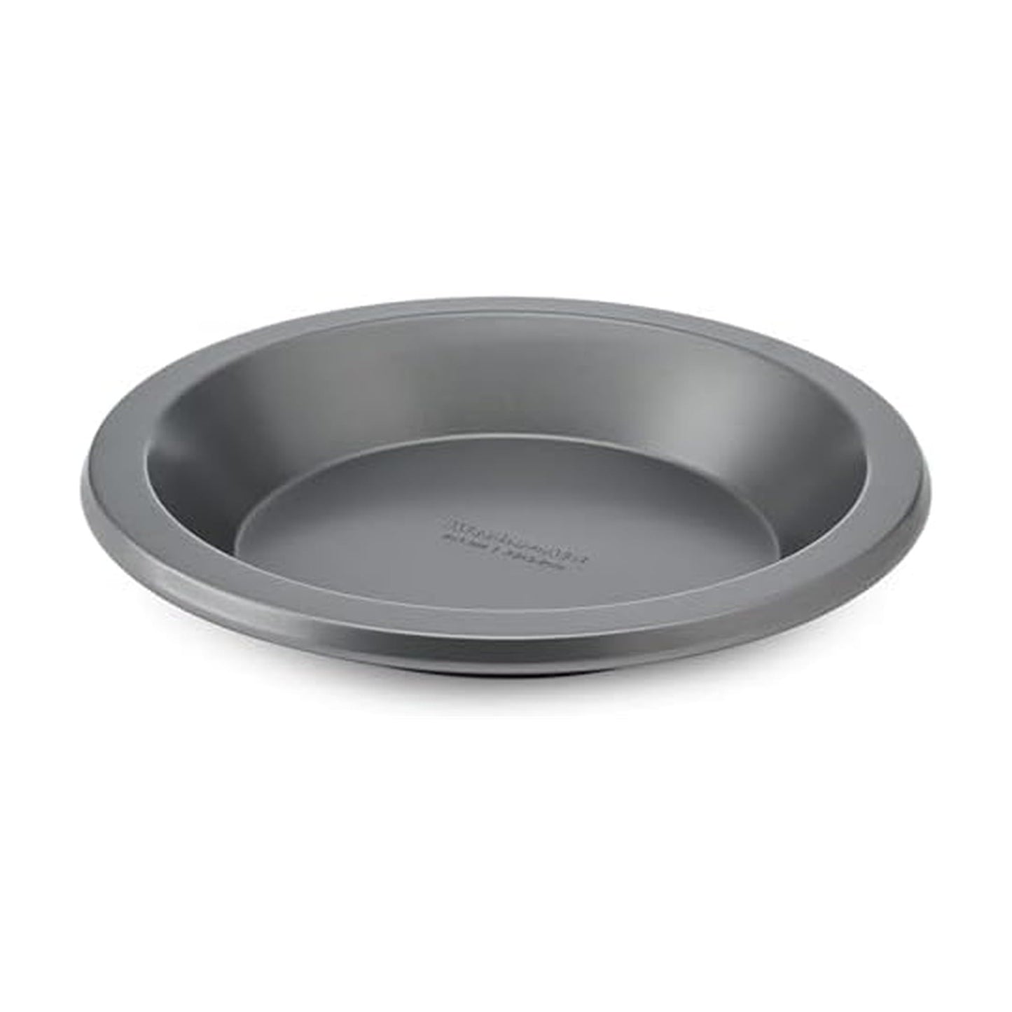 KitchenAid Nonstick Aluminized Steel Pie Plate, Dishwasher Safe, Contour Silver, 9 Inch