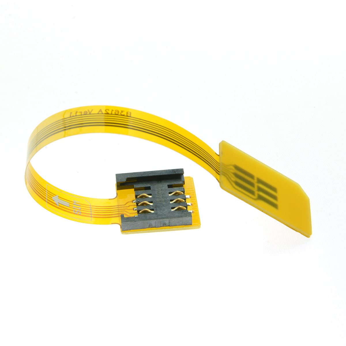 chenyang 10cm GSM CDMA Standard UIM SIM Card Kit Male to Female Extension Soft Flat FPC Cable Extender