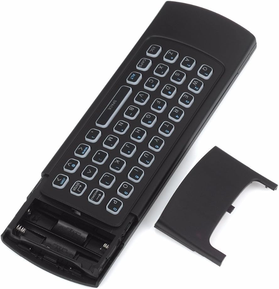 KUNSI MX3 2.4G Air Mouse Remote Pro, Wireless Mini Keyboard, Universal Remote Control with IR Learning for Android TV