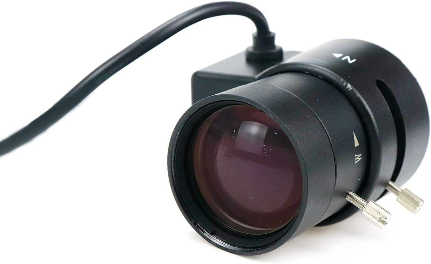 Dahszhi 5-50mm 1/3" F1.6 Format Aperture CS Mount DC Auto Varifocal IR CCTV Lens for Box Body Camera