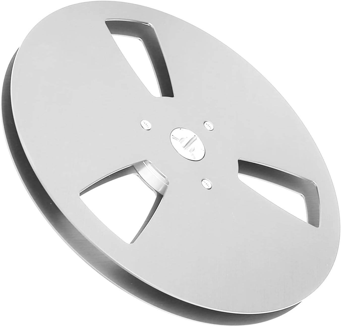 1/4 7 Inch Empty Tape Reel, Open Reel Audio Aluminum Alloy Takeup Reel for TEAC, Universal Open Reel Sound Tape Empty