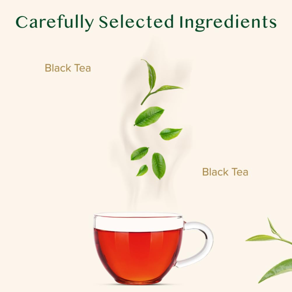 VAHDAM Original English Breakfast Tea - Strong & Aromatic Loose Leaf | Non-GMO, Gluten-Free | 340g/12oz, 170+ Cups