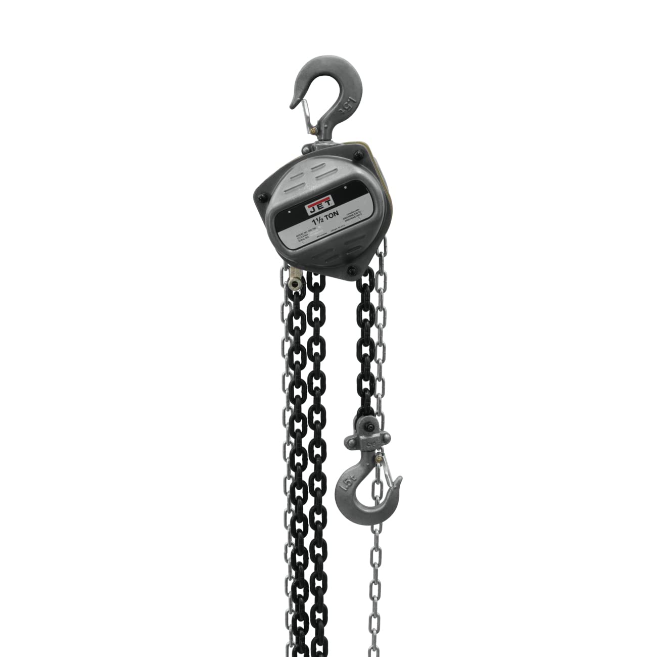 JET 1-1/2 Ton Hand Chain Hoist, 30' Lift (Model S90-150-30)