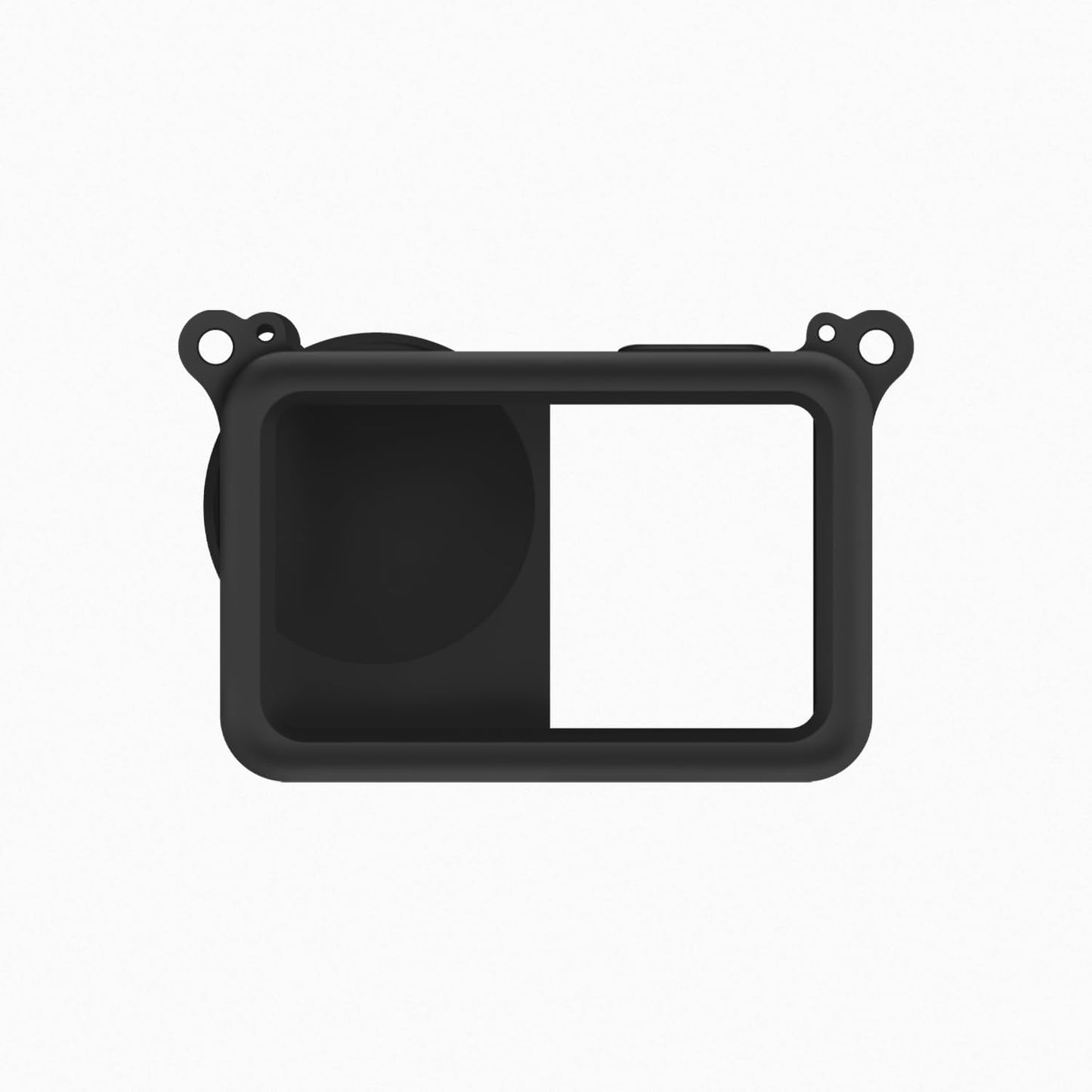 Geiomoo 6 Silicone Case for DJI Osmo Action Camera, Soft Flexible Scratch Resistant Protective Cover (Black)