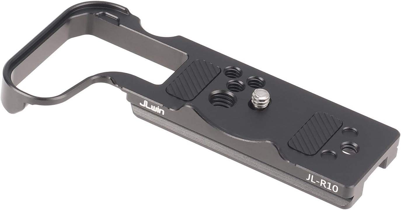 FocusFoto R10 Quick Release Baseplate QR Plate Mount for Canon EOS Mirrorless Camera, Compatible with Arca-Swiss