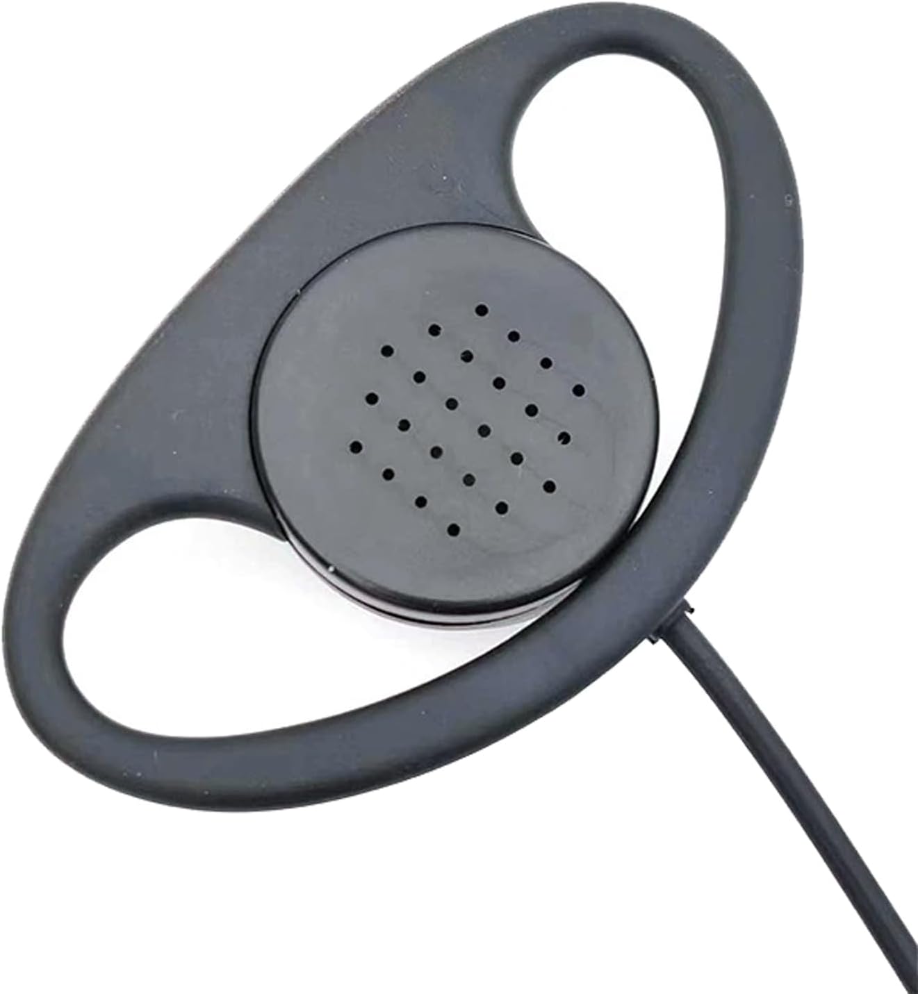 Generic 3.5mm MP3 Single Mono Earphone with D-Shaped Design Plug, Comfortable for Either Ear,Compatible Tour Guide