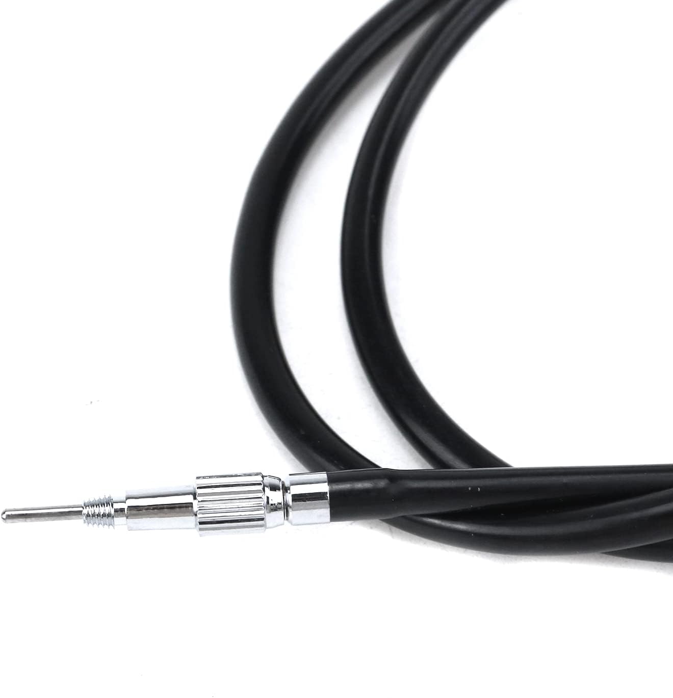 28"(70cm) Bulb-Lock Threaded Release Cable Vibration-Free Black Shutter Release Cable Shutter Release Cable