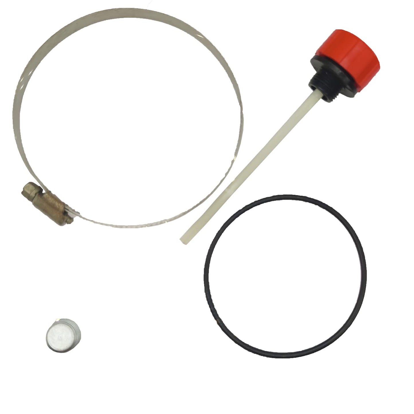 XYZIL Tank Kit 1115-560020-00 Compatible with Big Joe Truck E30 EZ30 Compatible with ePicker EPT15 Electric Pallet Jack 1115-560018-00 1115-560019-00 1115-560024-00 1115-560027-00 Clamp O-Ring Filter