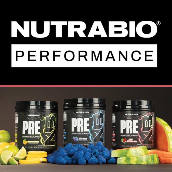 NutraBio Preworkout Powder, Watermelon| Explosive Energy, Laser Focus, Extreme Pumps| Pre Workout for Men & Women| Performance, Endurance, Power Complex, Caffeine, Electrolytes