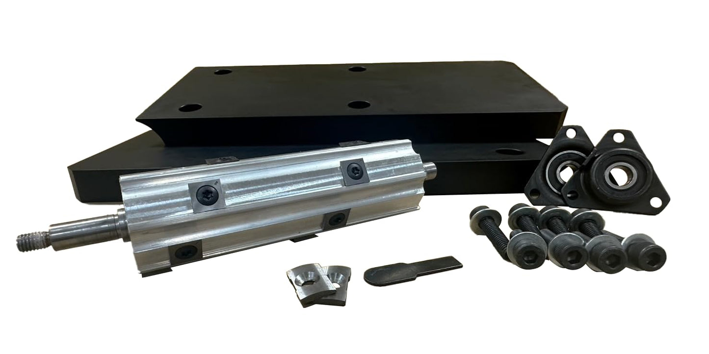 Cutech PS160H Retrofit Spiral Cutterhead Kit for 6" Benchtop Jointers. Fits JT160, PC160JT & CMEW020.