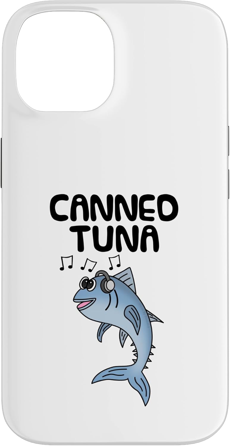 Canned Tuna Sound Guy Musician Funny By DoodleRob 14 Canned Tuna, Sound Engineer DJ Musician Fish Funny Case for iPhone