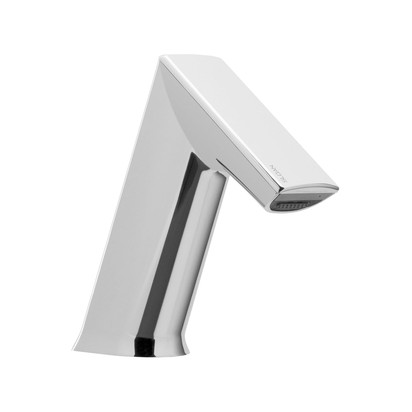 Sloan BASYS EFX-250 Sensor Activated Touch-Free Faucet, Commercial Grade w/Mounting Hardware & Back-Check Tee - 0.5 GPM Battery-Powered Deck-Mounted Mid Body, Polished Chrome Finish, 3324005