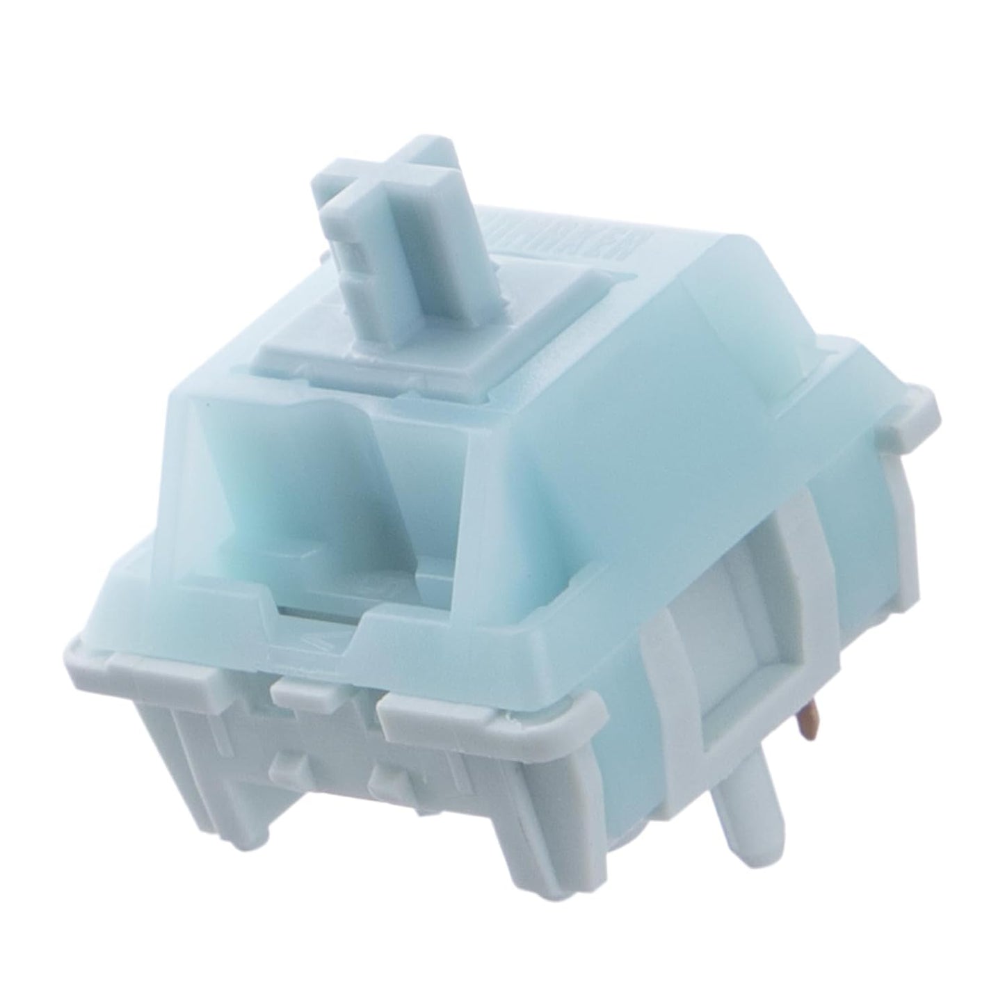 45gf 100 5-Pin PC/PA66 EPOMAKER Creamy Jade Gaming Keyboard Switches, PCS Linear Switch, Pre-Lubed Switch, with Case