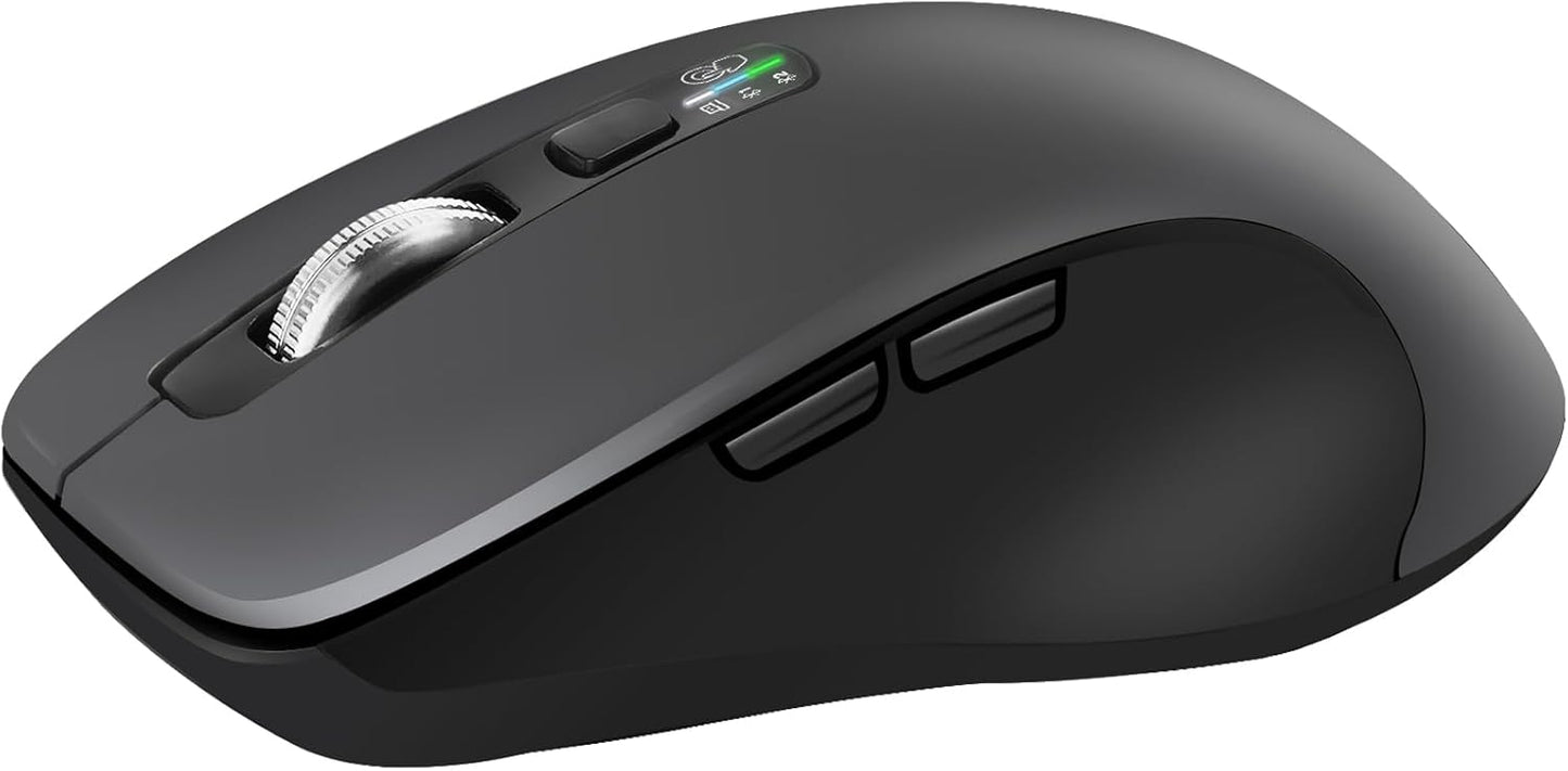 CITLLA BT1 BT2), 4-Way Wireless Bluetooth Mouse (USB + + Full Size Mouse, Scrolling, Multi-Device Silent for Computer