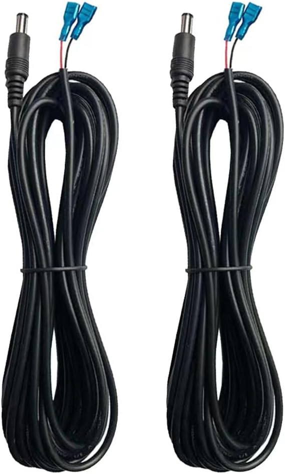 Yoizyfree 2 Cord,4.0x1.7mm 4.0x1.7mm PCS Trail Camera Power DC External Power Cable Compatible with Tactacam Reveal X