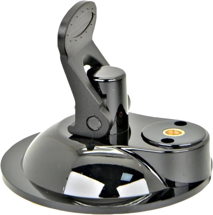 ThtRht 1/4"-20 3 Inch Suction Cup Base Mount with Female Thread Adapter Car Windshield Suction Mount for Dash Cam