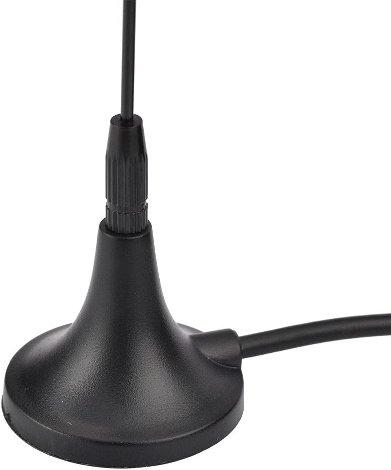 BINGFU Universal Car Stereo FM AM Radio Antenna Magnetic Base Aerial for Vehicle Truck SUV Truck RV Marine Boat Car