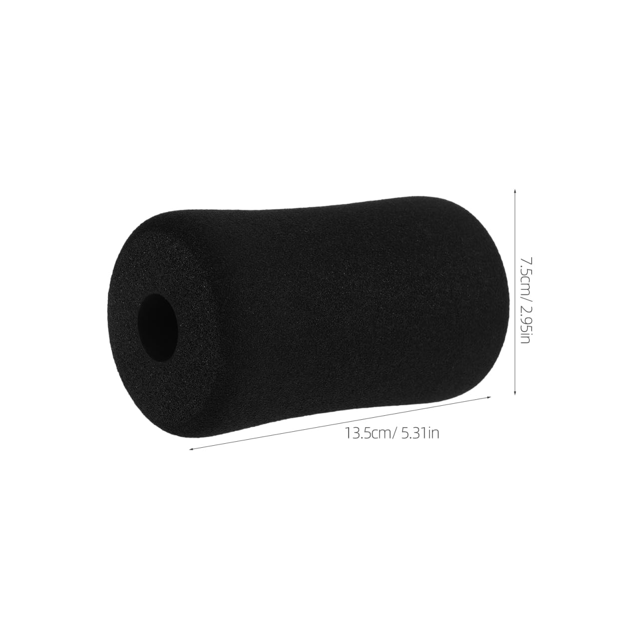 Mikikit 6pcs Foam Replacement Pads for Weight Bench Soft Leg Foam Roller Covers for Exercise Machines Universal Accessories Gym Equipment Fit for Home Workouts