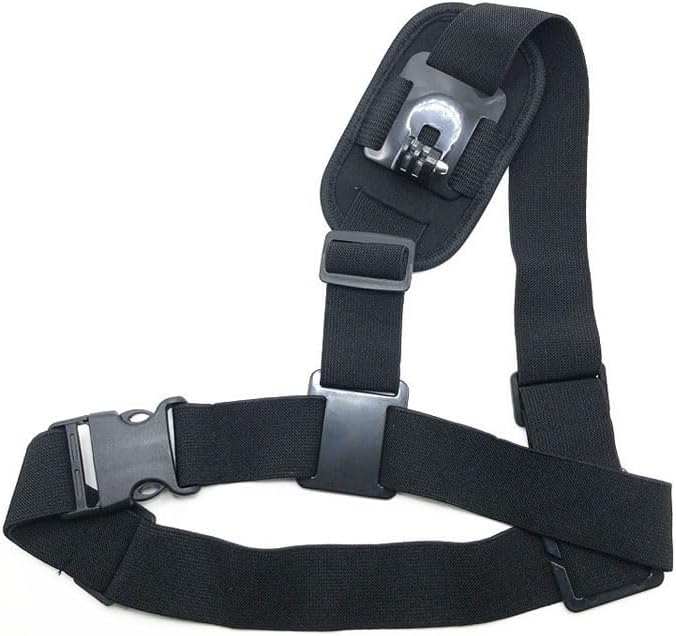 Reflex Camera Insta360 Shoulder Strap Mount Harness for GoPro, DJI Osmo, Adjustable Hands-Free Chest & Shoulder Camera