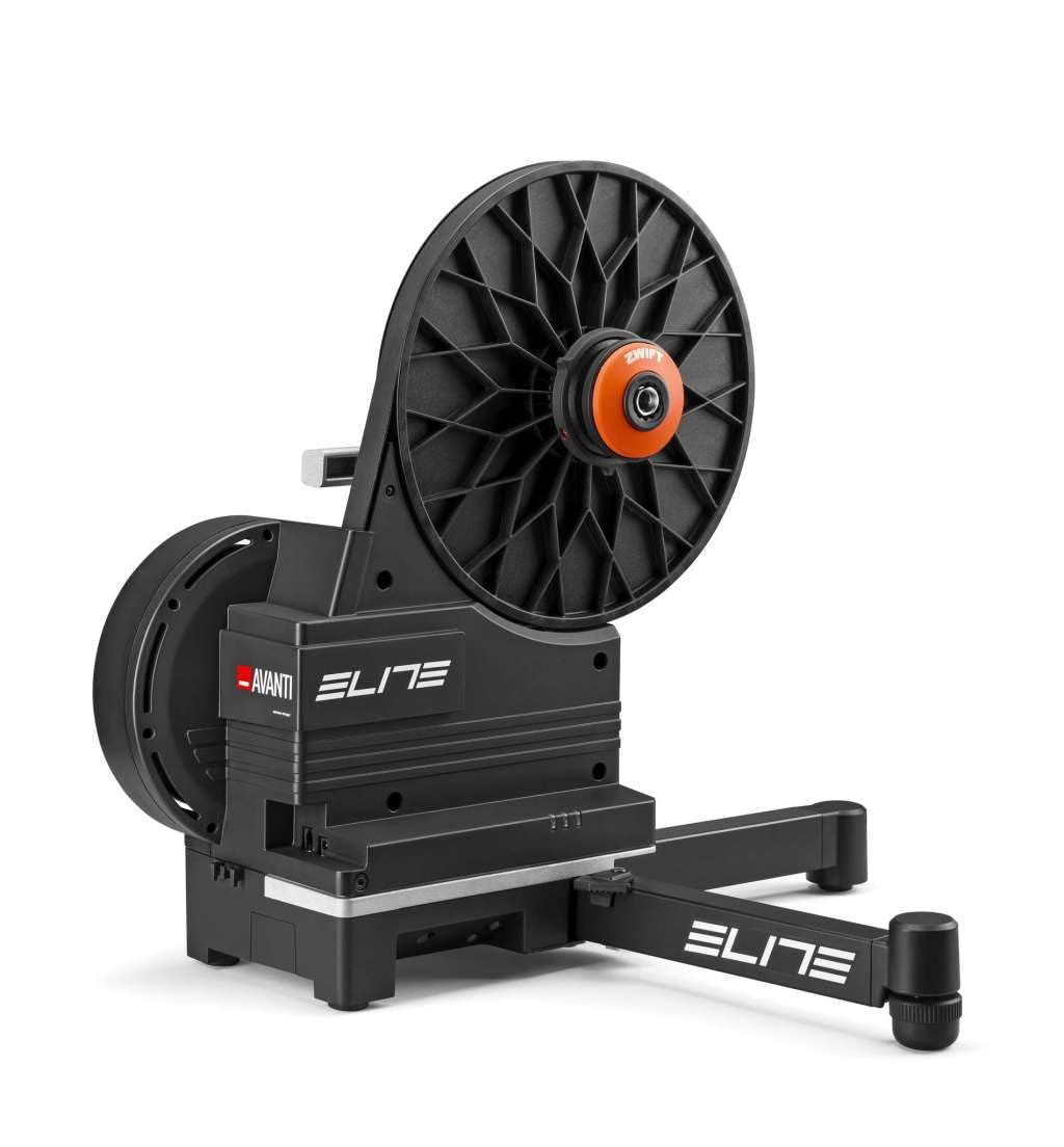 Elite Avanti Zwift Ready Smart Trainer - Direct Drive Bike Trainer with Virtual Shifting, ±1% Power Accuracy, WiFi + Bluetooth, 2100W Max, 18% Climb Simulation, Cog & Click Included