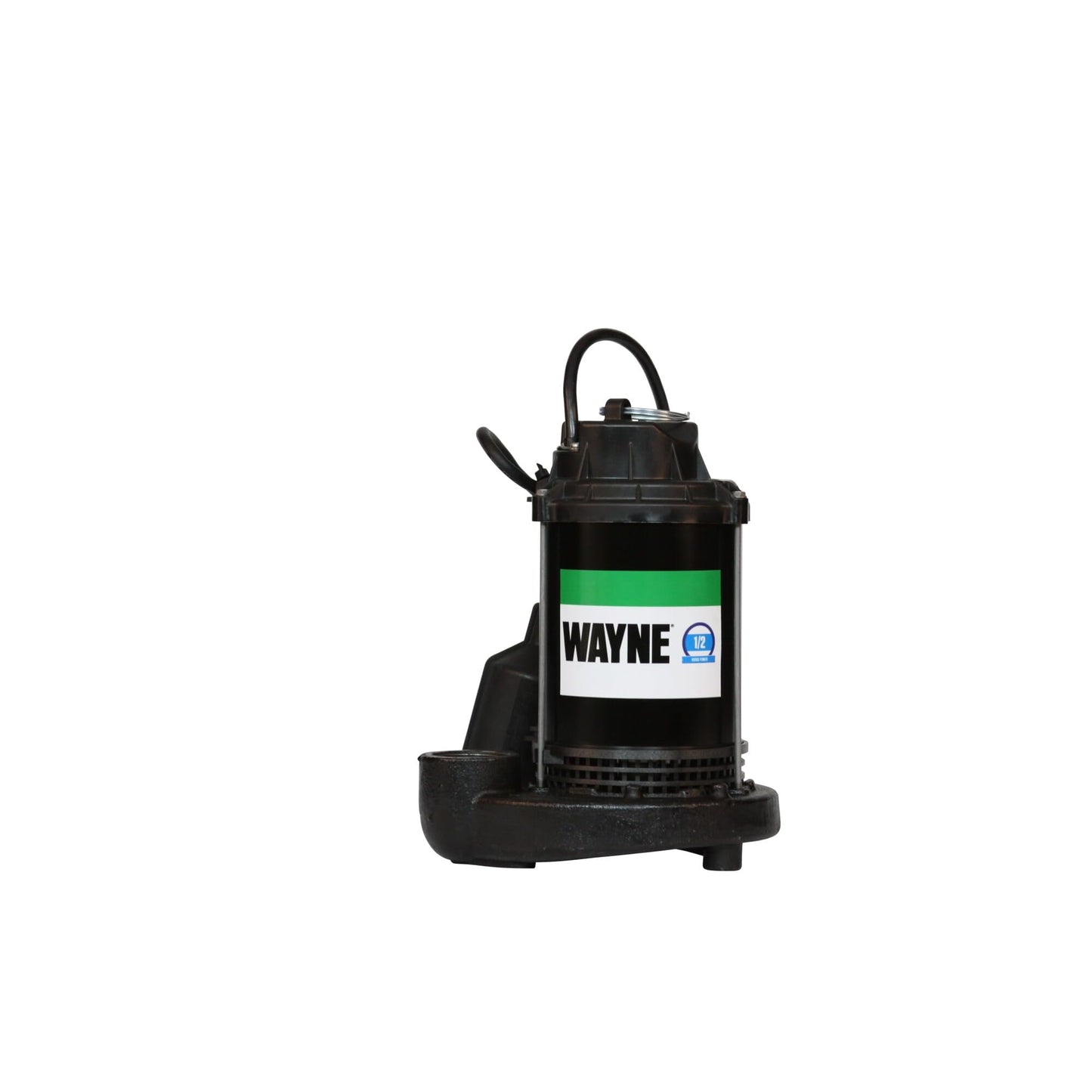WAYNE CDT50-1/2 HP Epoxy Coated and Cast Iron Submersible Sump Pump - Up to 5,100 Gallons Per Hour - Long Lasting and Durable Construction