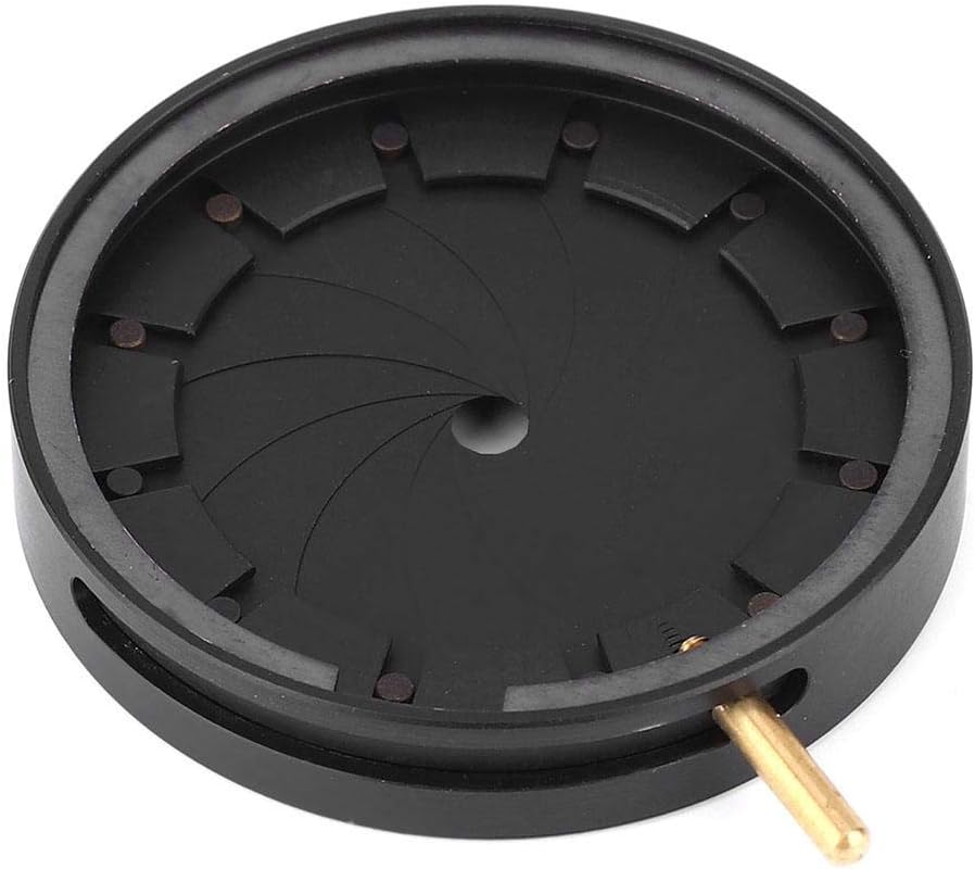YBW Microscope(SK23) Microscope Lens Adapters, Iris Diaphragm Microscope Iris Adapter Aperture Adjustable Lens Optical