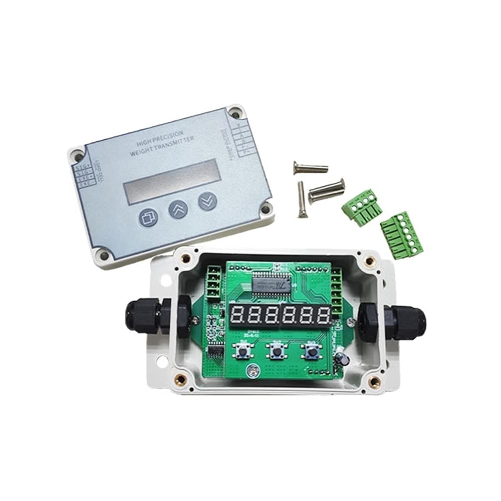 ATO Load Cell Amplifier with Digital Readout, Load Cell Display Controller Indicator Load Cell Amplifier with Read Out, 0-10V & RS485 Output