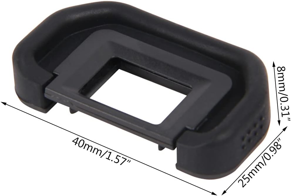 Whoasyst 2pcs 5D 20D 30D 10D D60 66 300 D30 EB Rubber Eyepiece for Viewfinder Goggles