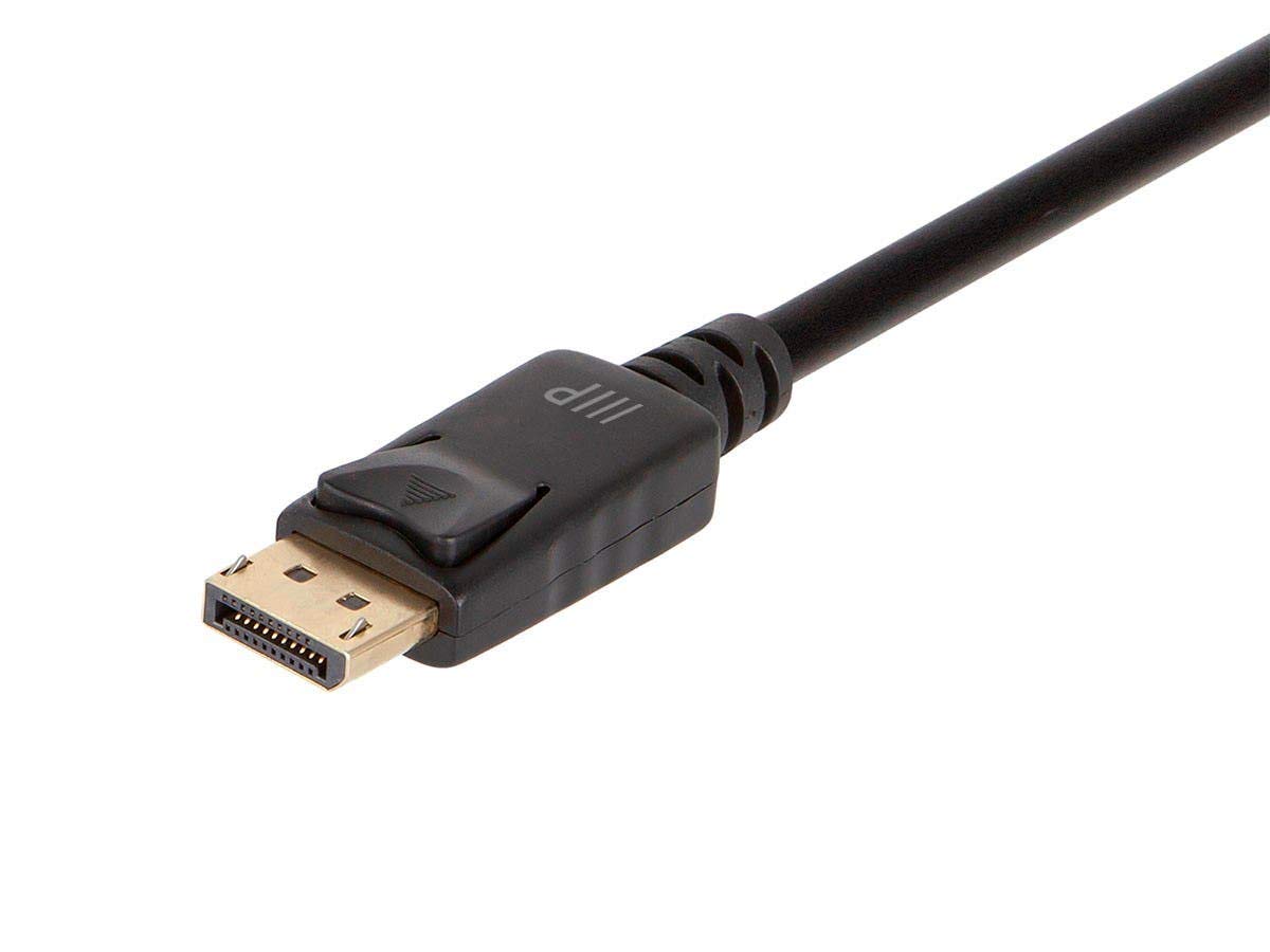 2 (6.6ft) 4K@60Hz Monoprice DisplayPort to HDTV Cable - Meter - Select Series Black