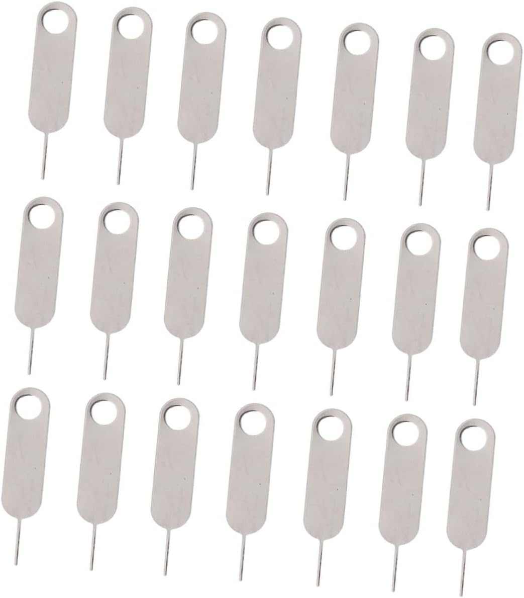 200pcs Housoutil Pin Eject Tool for Sim Tray Extraction Lightweight Mobile Phone Remover Compatible Smartphones Tablets