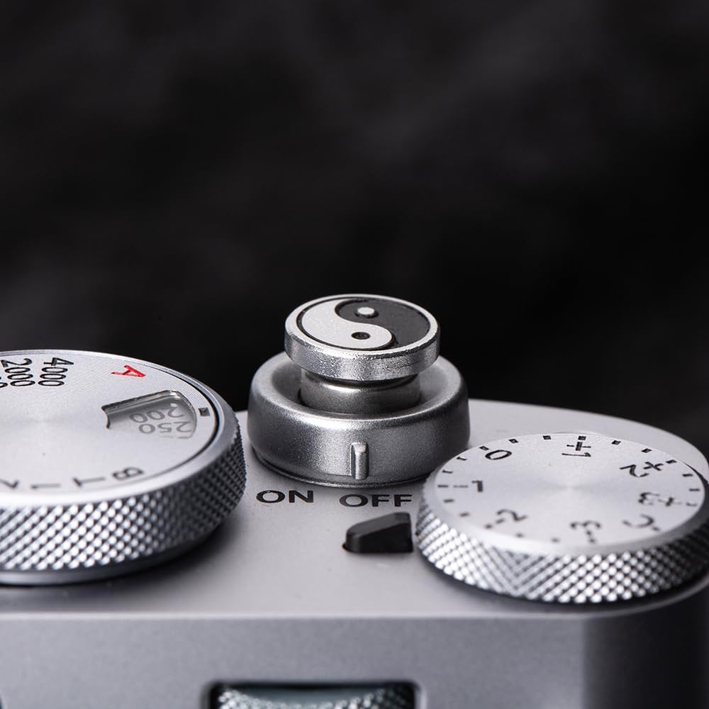 X-T5 X-T4 X-T3 X-T30 X-T30 X-T20 X-PRO3 X100VI X100V X-E4 X-E3 Camera Soft Release Button, Shutter Button for Fujifilm