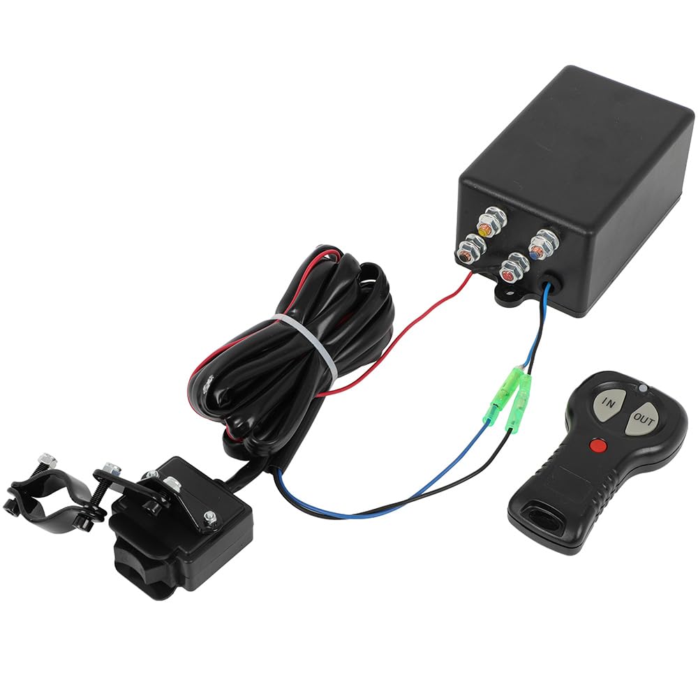 SCITOO Heavy-Duty 6000 Lb. Synthetic Rope ATV UTV Winch - with Wireless Remote Heavy Duty ATV UTV Winch