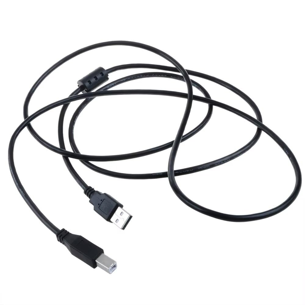 MDCGPower 6ft USB Cable Data Sync PC Laptop Cord Compatible with Iomega Screenplay DX HD Screen Play HD Media Player