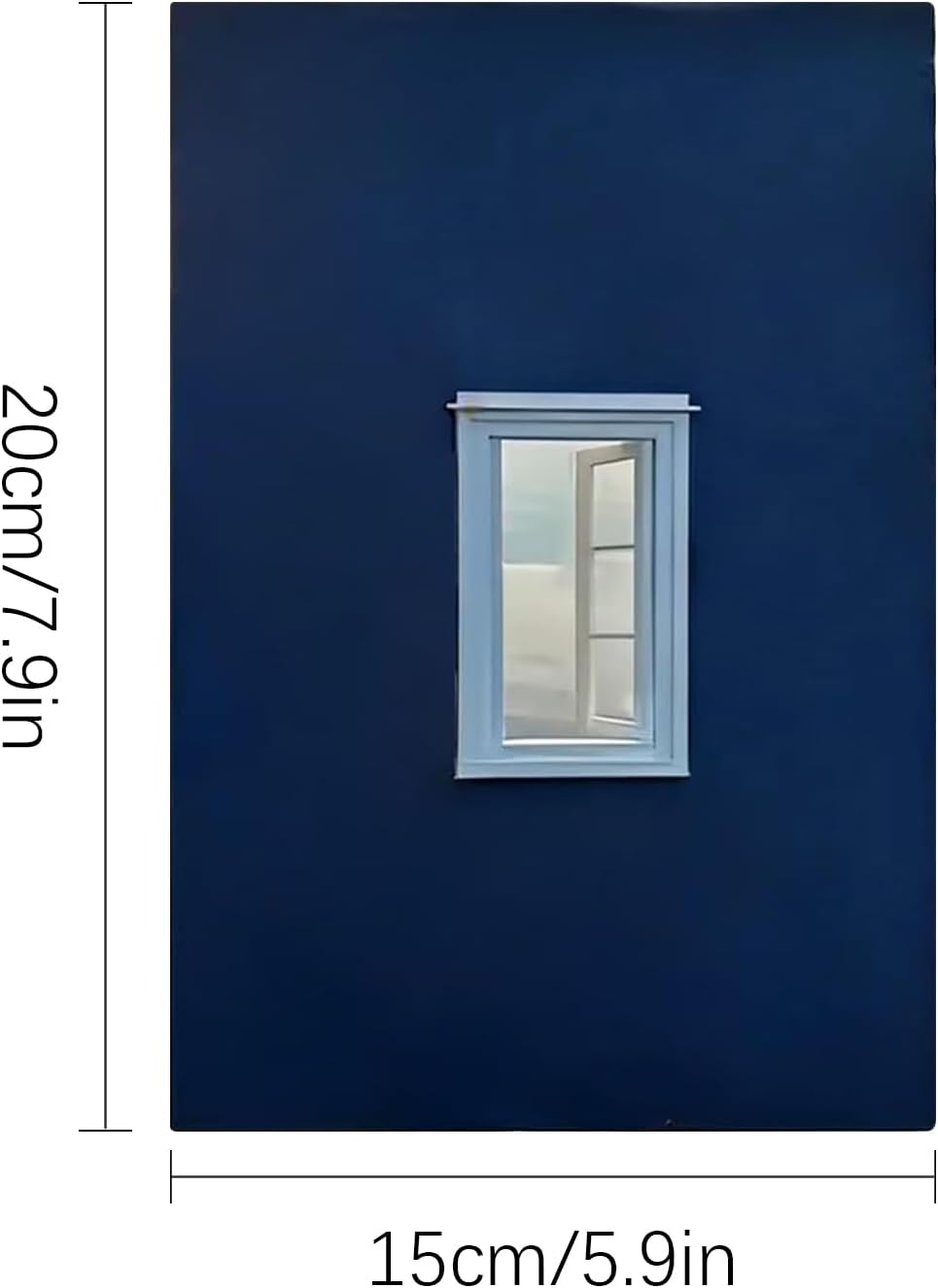 Generic 2pcs Creatives Window Photograph Props - Portable Creatives Window Frame Photography Props, Travel Photos