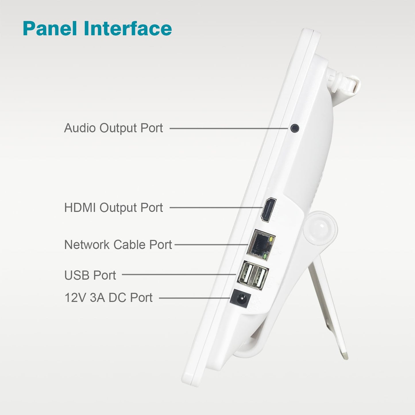 Wireless Security Camera System with 12" Monitor, Human Detection, Floodlight, Siren Alarm, 2-Way Audio, 4PCS 5MP Camera, Expandable 16CH NVR, Home Business Surveillance, 3TB HDD