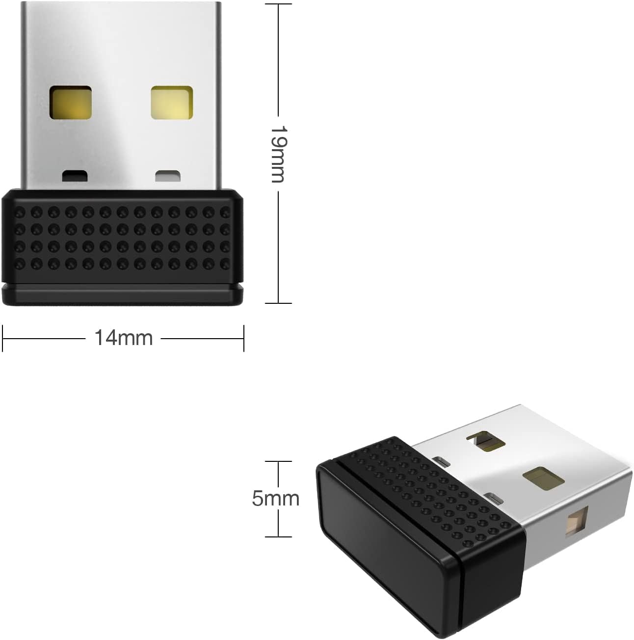 reiie Mouse Jiggler,Undetectable USB Mouse Mover Shaker, Wiggler Keep PC Awaking,Prevent PC Entering Sleep,Simulate