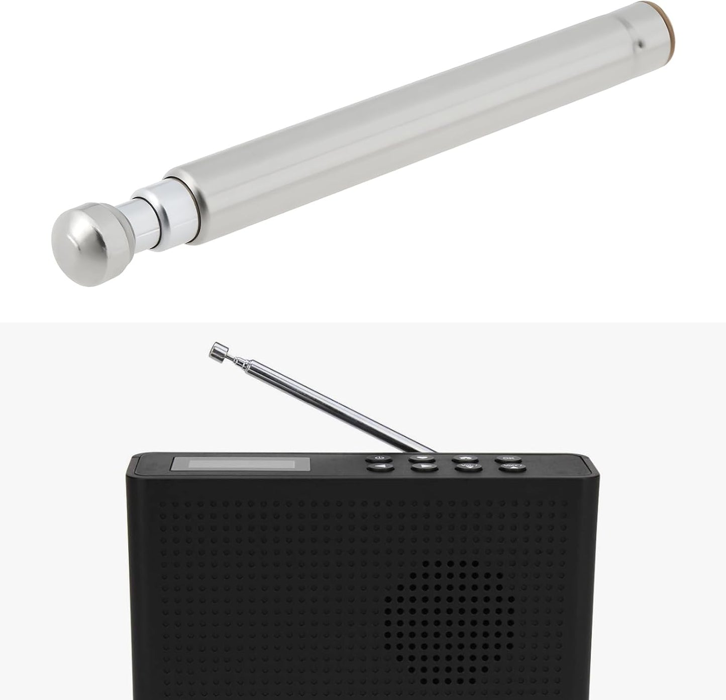 4Pcs 4-Section Create idea Telescopic Rod Antenna Suitable for: Radio walkie-Talkie Remote Control car Receiving Signal