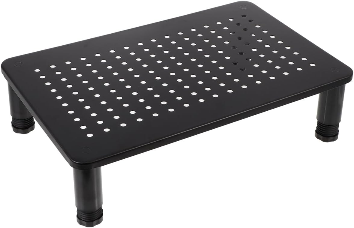Settings ARTIBETTER Adjustable Computer Monitor Stand Riser with Level Height Up to Load Sturdy Desktop Organizer