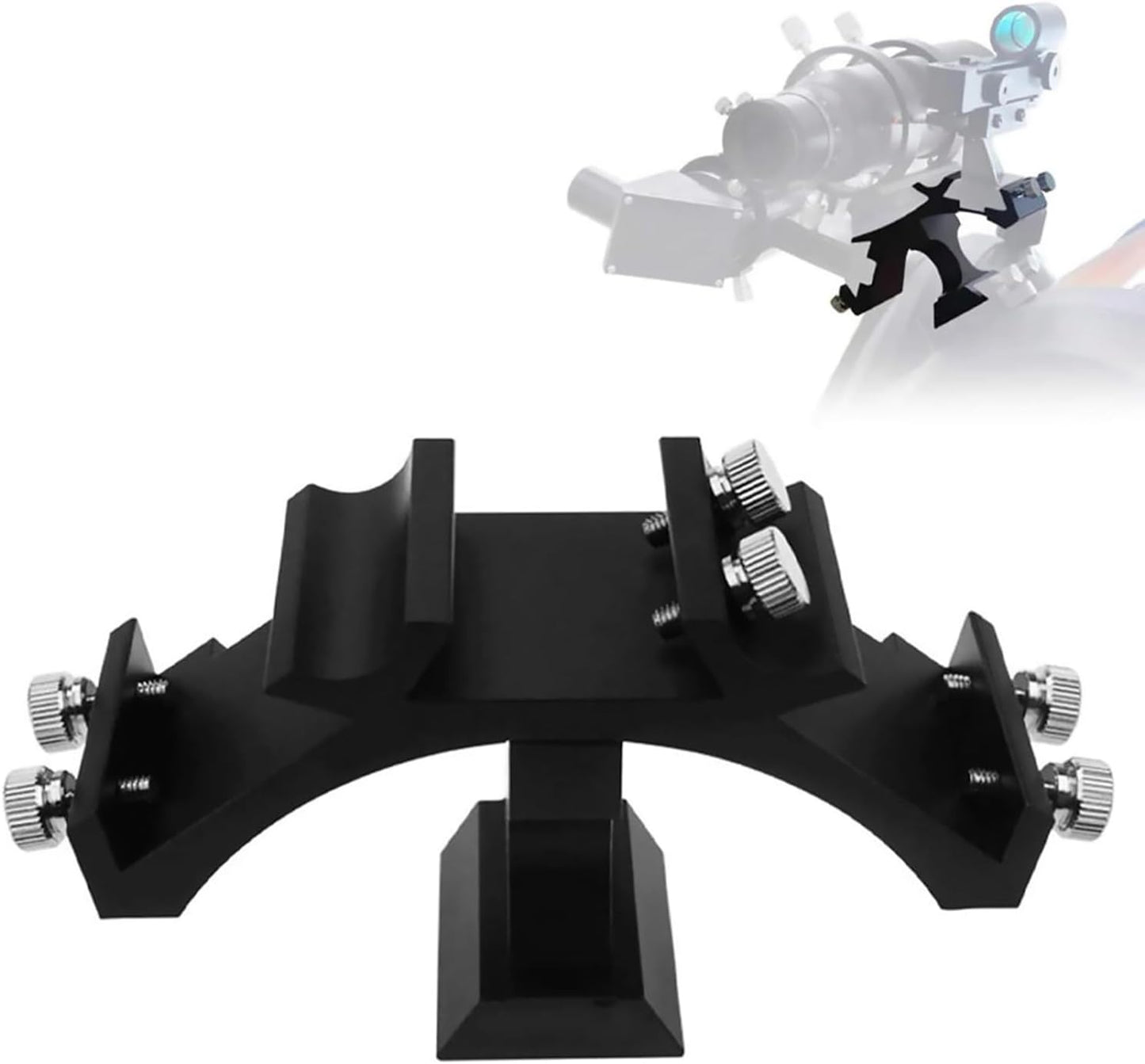 CHICHIYANG Aluminum Alloy Triple Finderscope Bracket Holder Universal Viewfinder & Mini Guide Sights Mount