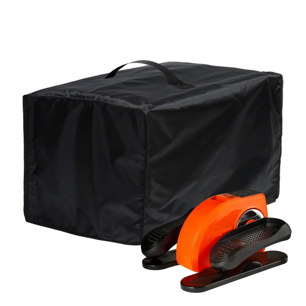 COOSOO Under Desk Elliptical Machine Cover Sitting Under Desk Elliptical Exerciser Cover Under Desk Exerciser Elliptical Trainer Protective Cover for Home Office Gym (1, 19" Lx16 Wx11 H)