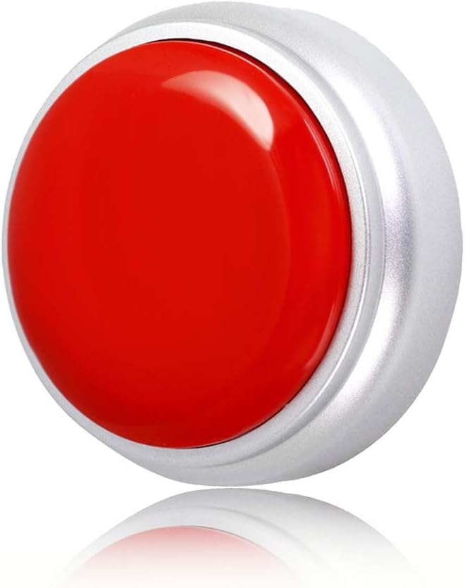 SUMWELL 30 Sound Button- Seconds Custom Recordable Talking Button-Record & Playback Your Own Message-Quality Voice
