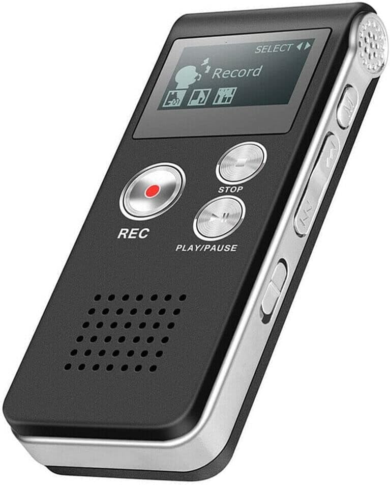 TEAMWILL 8GB Paranormal Ghost Hunting Equipment Digital EVP Voice Activated Recorder USB