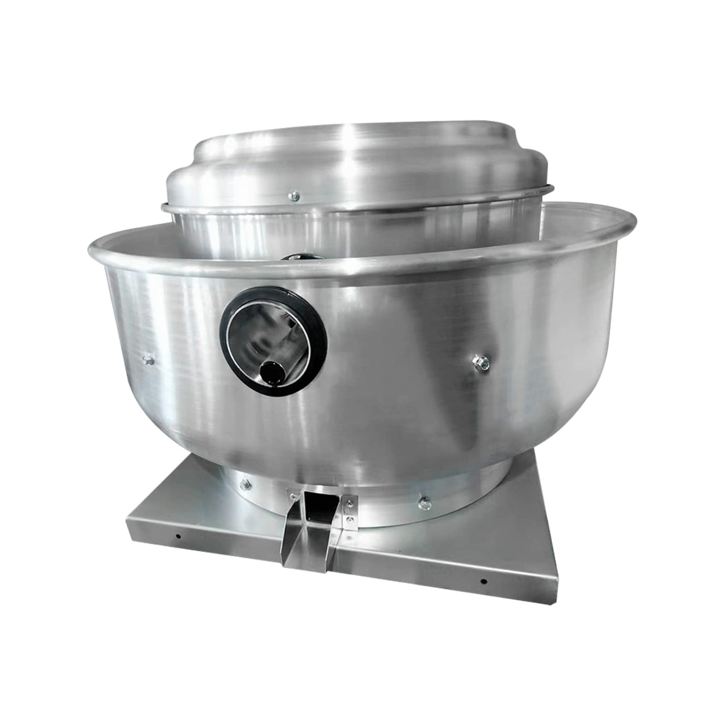 FICBXRA Restaurant Hood Grease Rated Exhaust Fan- Food Truck High Speed Direct Drive Centrifugal Upblast Exhaust Fan 0.5HP 110 Volt Single Phase Motor 1900-2600 CFM