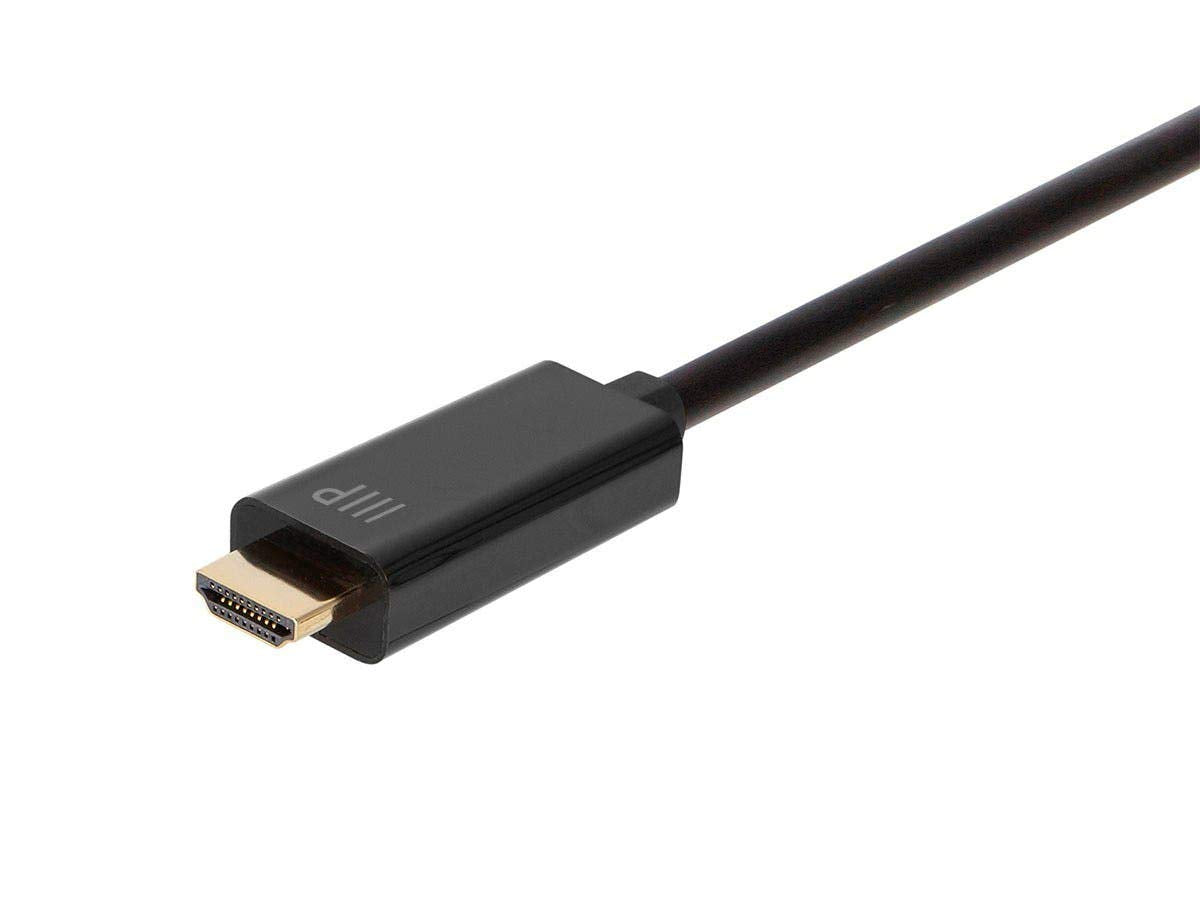 2 (6.6ft) 4K@60Hz Monoprice DisplayPort to HDTV Cable - Meter - Select Series Black