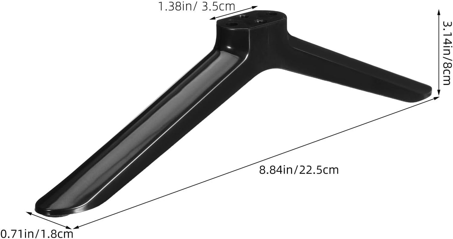 40 Inch 2pcs BESPORTBLE Tv Stand Legs Tv Base Plastic Replacement Pedestal Feet for Flat Screen Tv Living Room Bedroom